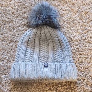 Marmot Knit Beanie with Pom Pom